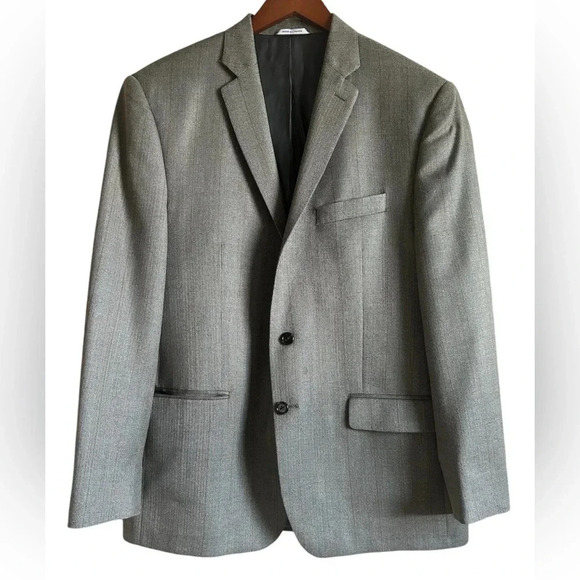 RALPH Ralph Lauren men’s sports coat. Silk & wool blend.  Gray, size 44R - Picture 1 of 12